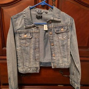 Kidpik size 12 Denim Jacket NWT